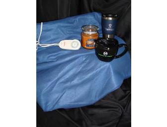 Blanket - Fleece Heated Throw with Extras