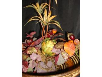 Floral Design in Decorative Vase