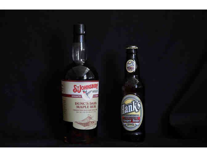 St. Johnsbury Distillery Dark Rum and Hanks Ginger Beer - Photo 1