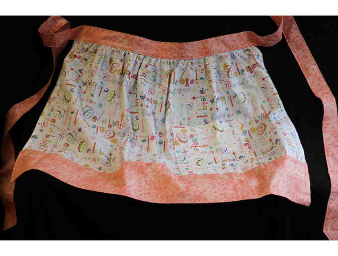 Charming Handmade Apron with Table Decoration Cloths