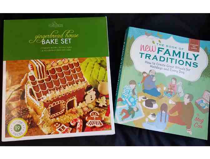 Book of Family Traditions and Gingerbread House Bake Set - Photo 1