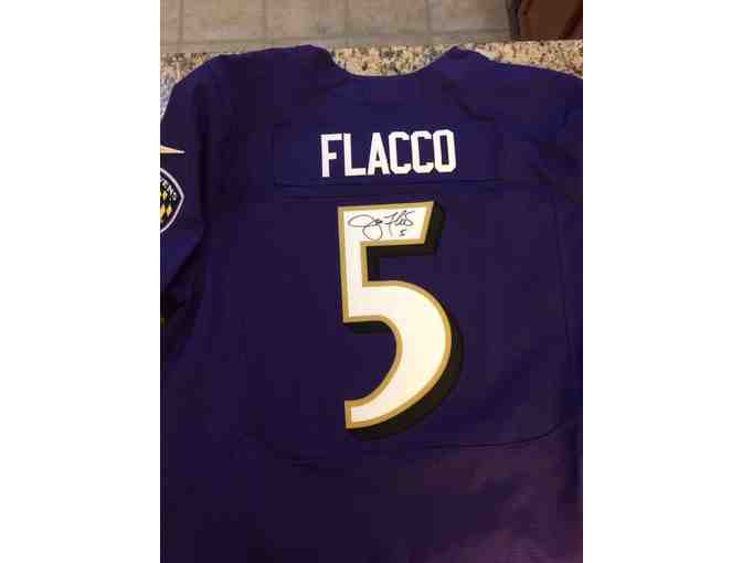 Baltimore Ravens Joe Flacco Autographed Jersey