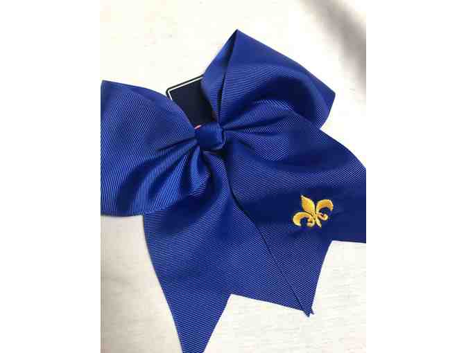Girls Cheerleading Outfit and Bow - Photo 2