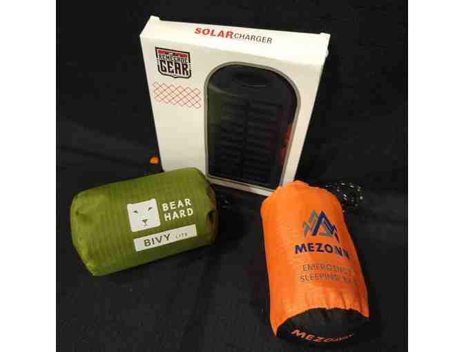 Renegade Solar Charger and 2 Reusable Emergency Sleeping Bags - Photo 1
