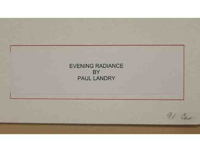 Evening Radiance Print by Paul Landry