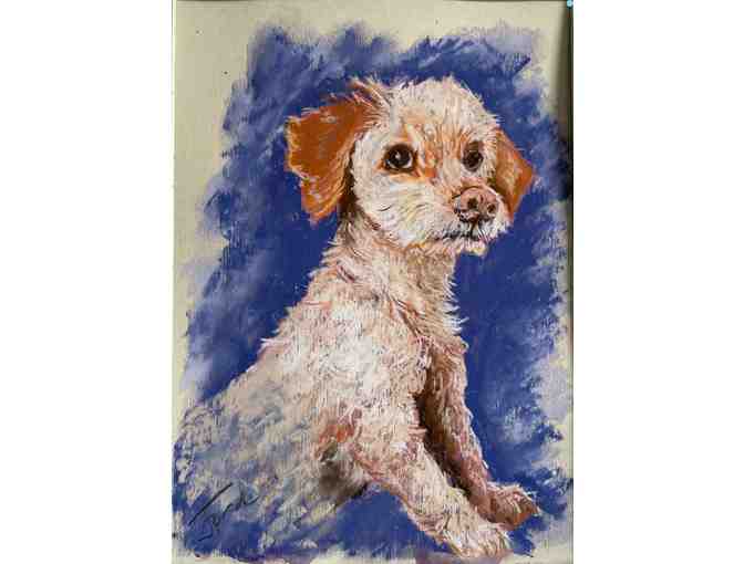 Pastel Print of Your Pet by Local Artist Janet Ford
