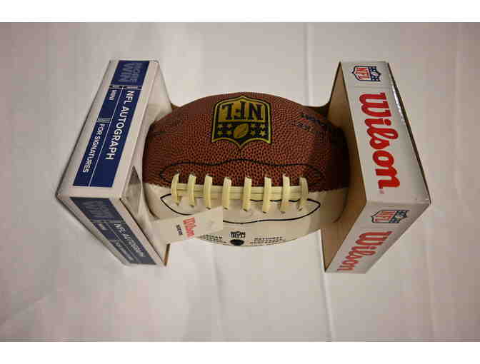 TJ Ward Autographed Football