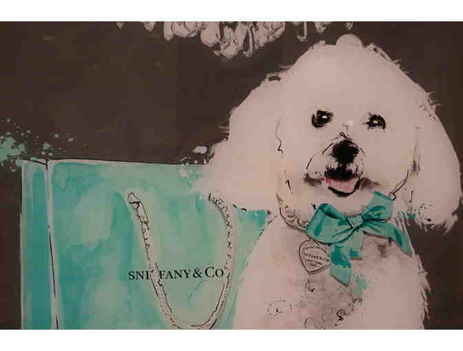 Tiffany and Co Dog Wall Decor