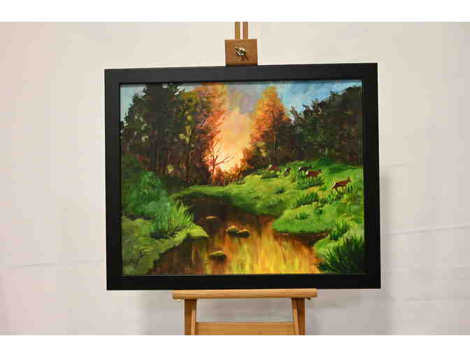 'Evening' Acrylic Painting