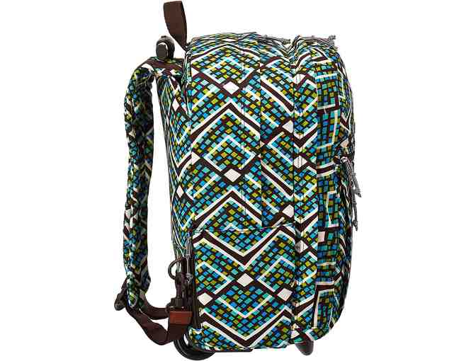 Vera Bradley Designer Rolling Backpack