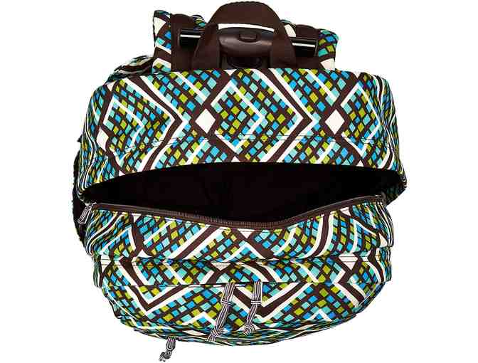Vera Bradley Designer Rolling Backpack