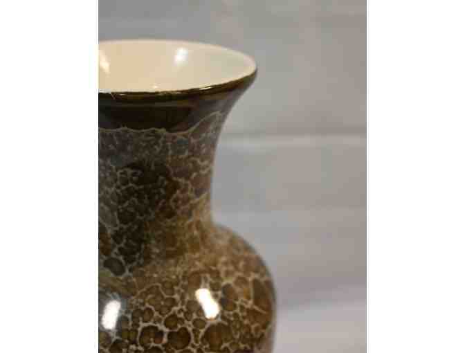 Speckled Bombay Glass Vase