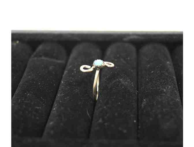 Delicate Navajo Turquoise Ring