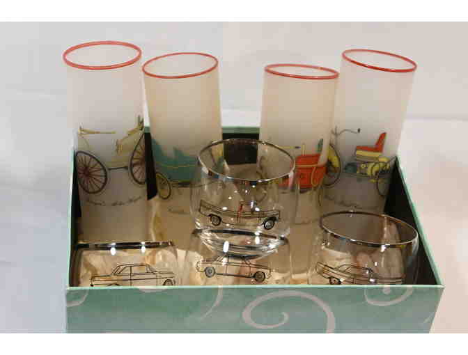 Ford Antique Car Barware