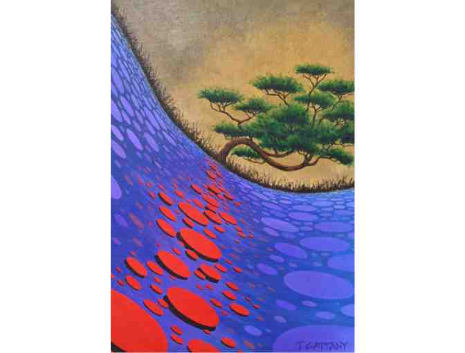 Abstract Tree Path Painting