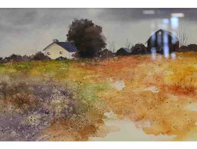 Original Framed Watercolor