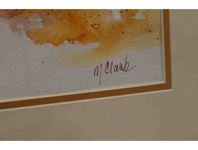 Original Framed Watercolor