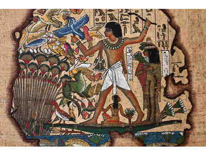 Egyptian Art on Papyrus