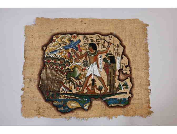 Egyptian Art on Papyrus