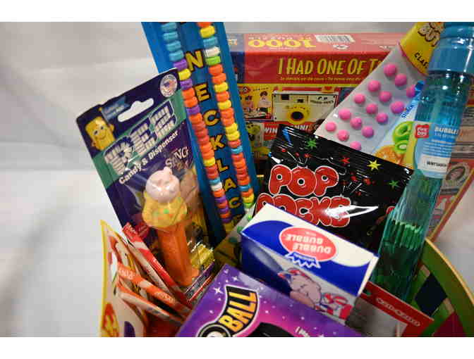 50s Basket (Green Hula Hoop)