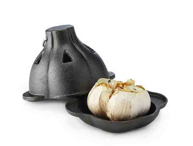 Cast Iron Garlic Roaster & Squeezer