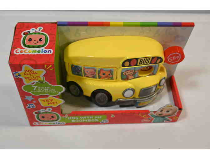 Cocomelon Sing With Me School Bus Boombox