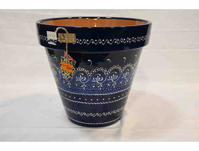 Spanish Ceramic Flower Pot