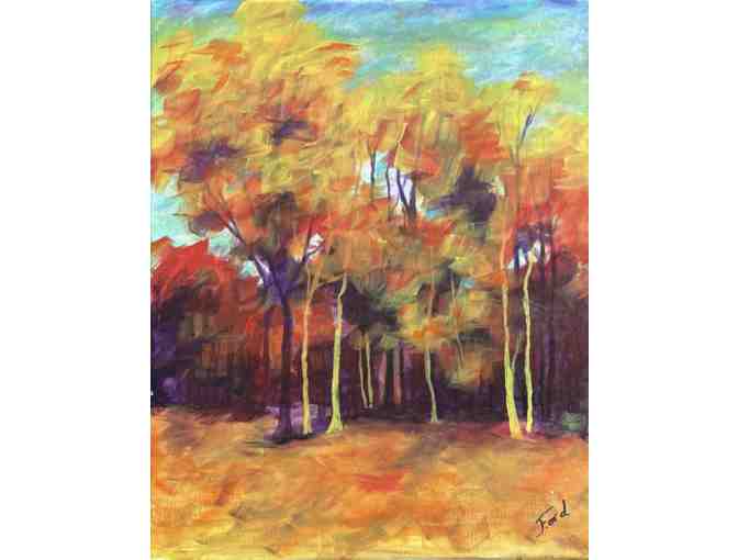 'Autumn Splendor' Acrylic Painting