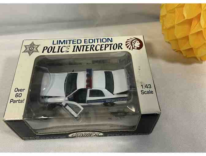 Police Interceptor Car figurine