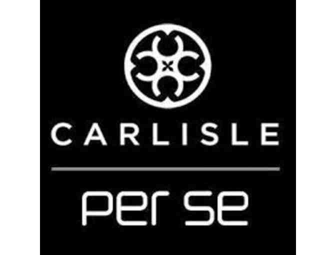 Carlisle/Per Se Gift Certificate and Embelish Discount