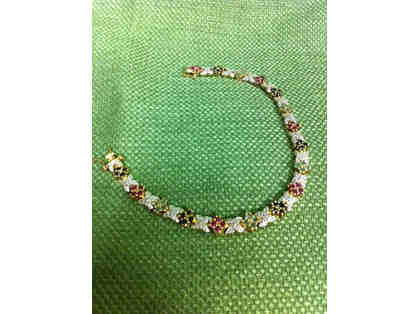 Jeweled Vermeil Bracelet