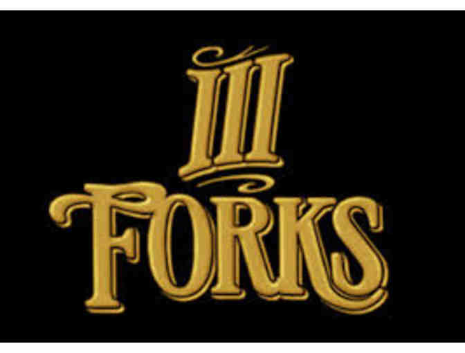 $100 gift card to III Forks Steakhouse - Photo 1