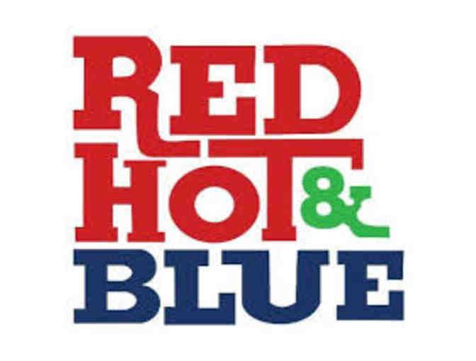 $25 Gift Certificate to Red Hot & Blue or Nazca Kitchen + Polo Shirt