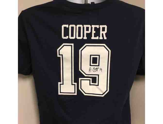 Amari Cooper - Autographed Ladies Dallas Cowboys T-shirt