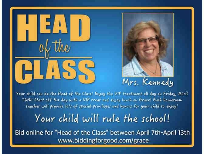 Head of the Class - Mrs. Kennedy