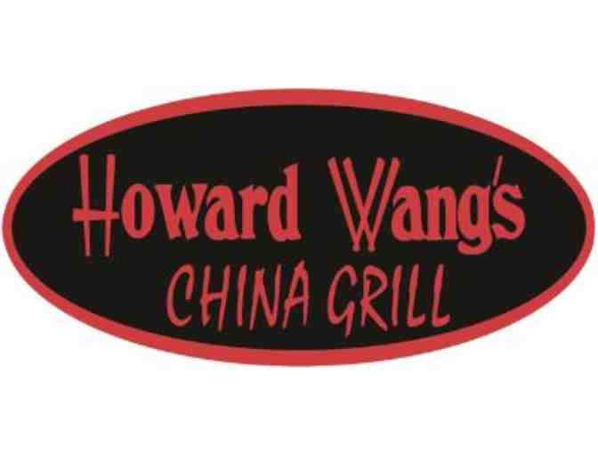 $50 Gift Certificate to Howard Wang's China Grill