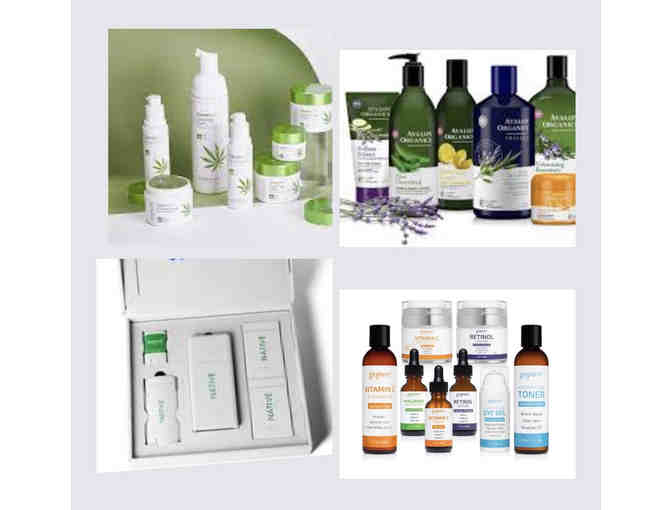 All Natural Skin Care Gift Bastket - Andalou Naturals & goPure Beauty