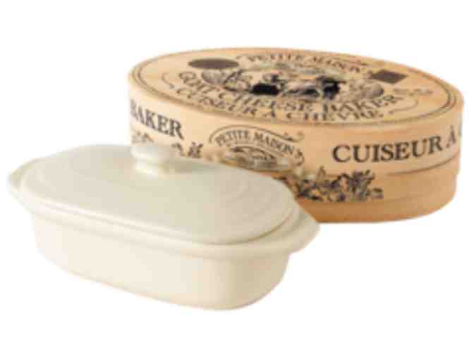 Petite Maison by Wildly Delicious Ivory/Cream Goat Cheese and Brie Maker