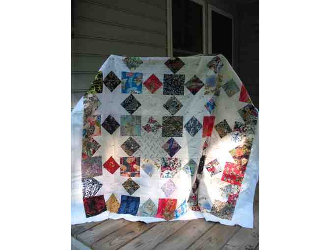 Handmade Star Motif Quilt