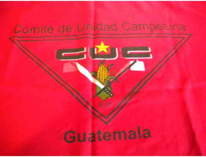 Peasant Unity Committee Flag & Bandana From Guatemala
