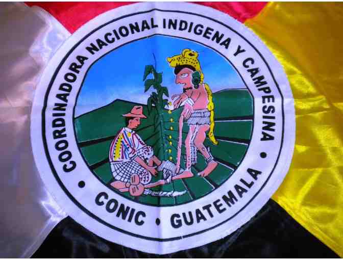 National Coordination of Indigenous Peoples & Campesinos Flag from Guatemala