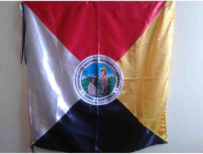 National Coordination of Indigenous Peoples & Campesinos Flag from Guatemala