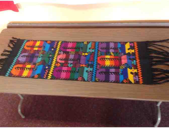 Vibrant Woven Table Runner from Guatemala