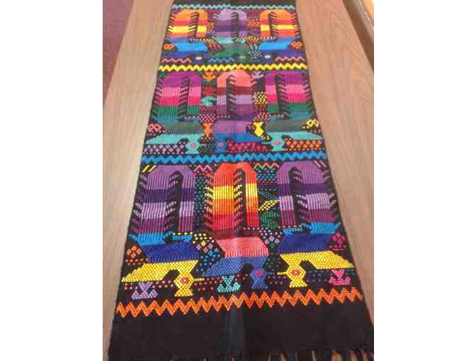 Vibrant Woven Table Runner from Guatemala