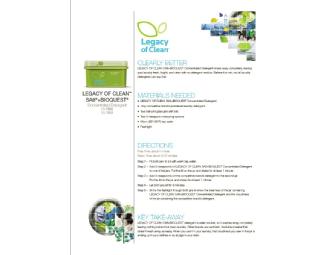 Legacy of Clean Detergent