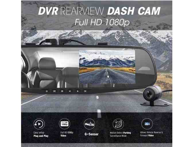 Pyle Dash Cam Rearview Mirror