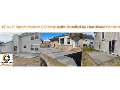 Churchland Concrete Patio