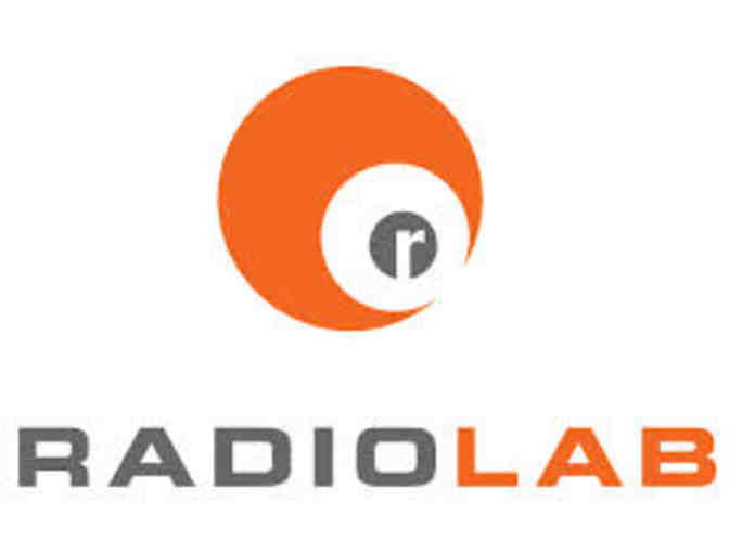 2 Tix to Radiolab Live Recording at BAM, Backstage Passes and Lunch with Jad