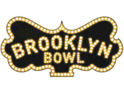 4 Tickets to the Brooklyn Bowl Concert Experience