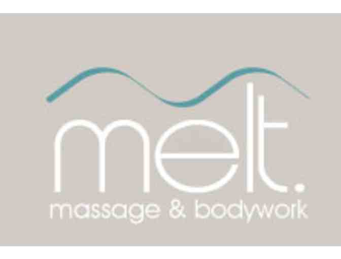 One 75 Minute Massage at Melt Massage NYC